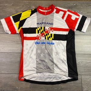 Scudo 3XL Maryland Flag Cycling Jersey